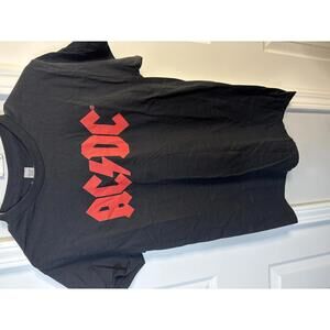 AC/DC Power Up Black Graphic T-Shirt Size Small 336